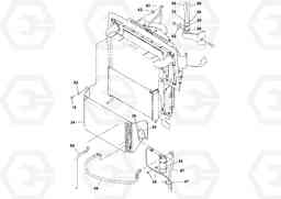 64137 Heater Assembly SD100D/100F/SD105DX/105F S/N 197389 -, Volvo Construction Equipment