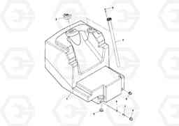 98816 Fuel Tank Assembly SD160DX/SD190/SD200 S/N 197386 -, Volvo Construction Equipment