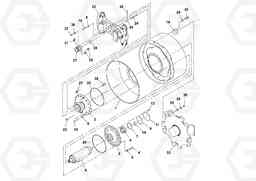 97916 Drum Assembly SD116DX/SD116F S/N 197542 -, Volvo Construction Equipment