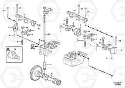 33980 Valve mechanism ABG8820/ABG8820B ABG8820 S/N 21098-23354 ABG8820B S/N 23355-, Volvo Construction Equipment