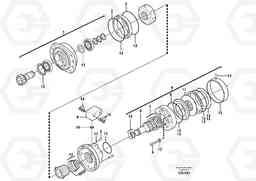 17074 Swing motor EW140B, Volvo Construction Equipment