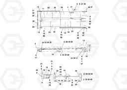 31493 Auger/conveyor Arrangement PF3172/PF3200 S/N 197507-, Volvo Construction Equipment