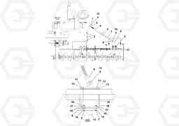 77121 Auger Tunnel Extension Brace Kit PF4410 S/N 375009-, Volvo Construction Equipment