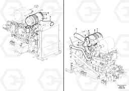 46414 Engine Installation ABG8820/ABG8820B ABG8820 S/N 21098-23354 ABG8820B S/N 23355-, Volvo Construction Equipment