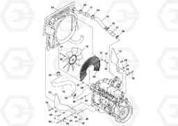 98272 Engine assembly SD116DX/SD116F S/N 197542 -, Volvo Construction Equipment