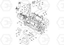 96366 Engine assembly DD132HF/DD138HF/HA/HFA S/N 197527-, Volvo Construction Equipment