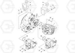 100123 Propulsion Pump Assembly DD90/DD90HF S/N 197375 -, Volvo Construction Equipment