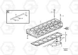 12069 Cylinder head with fitting parts PL4608, Volvo Construction Equipment