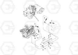 106269 Fuel Line Assembly SD100C S/N 198060 -, Volvo Construction Equipment