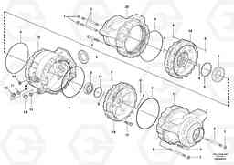 85278 Planetary Axle with Fitting Parts G900 MODELS S/N 39300 -, Volvo Construction Equipment
