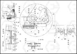94461 Auger and Tunnel / Guard Arrangement PF2181 S/N 197473-, Volvo Construction Equipment