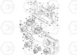 72857 Pump Drive Box Assembly PF4410 S/N 375009-, Volvo Construction Equipment
