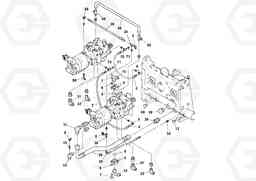 78936 Pump Drive Box Assembly PF4410 S/N 375009-, Volvo Construction Equipment