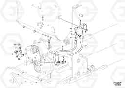 68012 Load sensing relief valve plumbing G900 MODELS S/N 39300 -, Volvo Construction Equipment