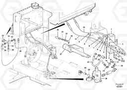 36215 Secondary steering circuit - D7 G900 MODELS S/N 39300 -, Volvo Construction Equipment