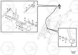 20461 Mechanical self levelling tilt mechanism BL71PLUS S/N 10495 -, Volvo Construction Equipment