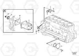 87341 Pump drive power take-off ABG7820/ABG7820B ABG7820 S/N 21064-23058 ABG7820B S/N 23059 -, Volvo Construction Equipment