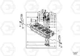 49244 Cylinder head EC55C S/N 110001- / 120001-, Volvo Construction Equipment