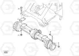 48467 Assembly - front axle L30B TYPE 182, 183, 185 SER NO 3000 -, Volvo Construction Equipment