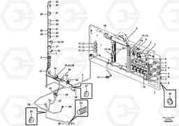 95393 Cable harness, electrical distribution unit L150F, Volvo Construction Equipment