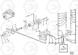 16597 Hydraulic pump EC45 TYPE 284, Volvo Construction Equipment