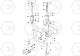 17937 Leg/lift/lock/level MT2000 S/N 197282,198000-, Volvo Construction Equipment