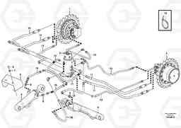 73944 Hydraulic circuit ( lower frame ) EC20C, Volvo Construction Equipment