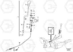 98599 Control lever : dozer blade EC20C, Volvo Construction Equipment