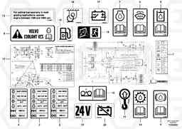 16969 Decals-information G900 MODELS S/N 39300 -, Volvo Construction Equipment