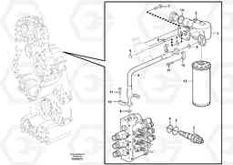 9688 Oil filter L120E S/N 19804- SWE, 66001- USA, 71401-BRA, 54001-IRN, Volvo Construction Equipment