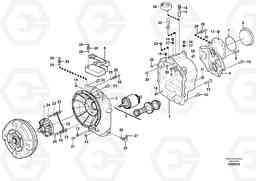 86135 Hydraulic transmission with fitting parts BL60, Volvo Construction Equipment