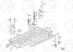 88326 Cylinder head A40E, Volvo Construction Equipment