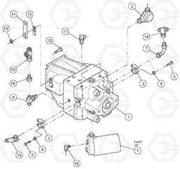 78028 Propulsion Pump Assembly DD126HF S/N 53537 -, Volvo Construction Equipment