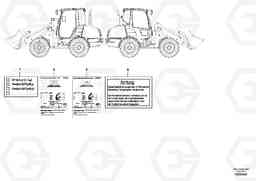 102429 Sign plates and decals L25F, Volvo Construction Equipment