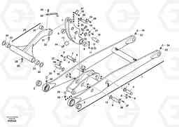 45658 Lifting framework with assembly parts L20F, Volvo Construction Equipment