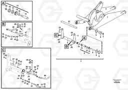 78017 Attachment mounting plate - Quick change, hydraulic L25F, Volvo Construction Equipment