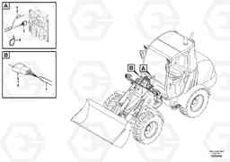76490 Cable harness, front L25F, Volvo Construction Equipment