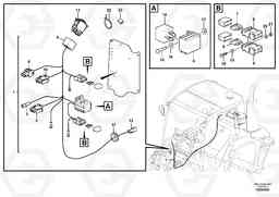 92563 Cable harness, air conditioning. L20F, Volvo Construction Equipment