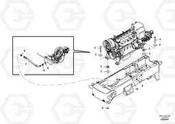 101789 Engine Installation Assembly SD110C/SD110, Volvo Construction Equipment