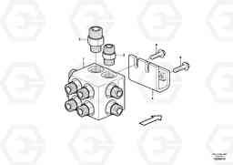 79390 Shift valve with fitting parts L60F, Volvo Construction Equipment