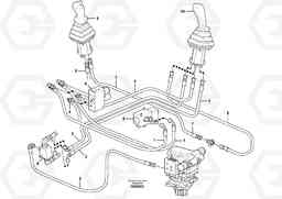 79955 Hydraulic circuit ( low pressure ) EC15C, Volvo Construction Equipment
