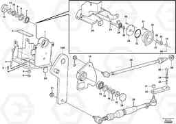 70711 Steering linkage A35E, Volvo Construction Equipment
