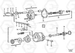 70921 Piston pump A40 SER NO 1201-, SER NO USA 60101-, Volvo Construction Equipment
