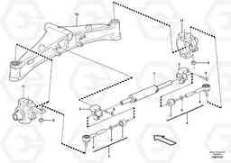 73670 Steering system BL61 S/N 11459 -, Volvo Construction Equipment