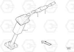 105868 Steering column with fitting parts L220G, Volvo Construction Equipment