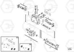 105916 Valve section BL70 S/N 11489 -, Volvo Construction Equipment