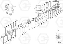 88609 Slewing gear motor ECR28 TYPE 601, Volvo Construction Equipment