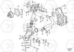 103011 Cooling system L220G, Volvo Construction Equipment