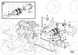 104386 Inlet system EW60C, Volvo Construction Equipment