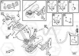 106154 Cable harness, three-lever el.hydraulic servo L220G, Volvo Construction Equipment